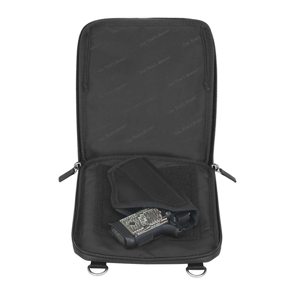 Gun Tote'n Mamas Crossbody Shoulder Pouch Concealed Carry Bag Leather