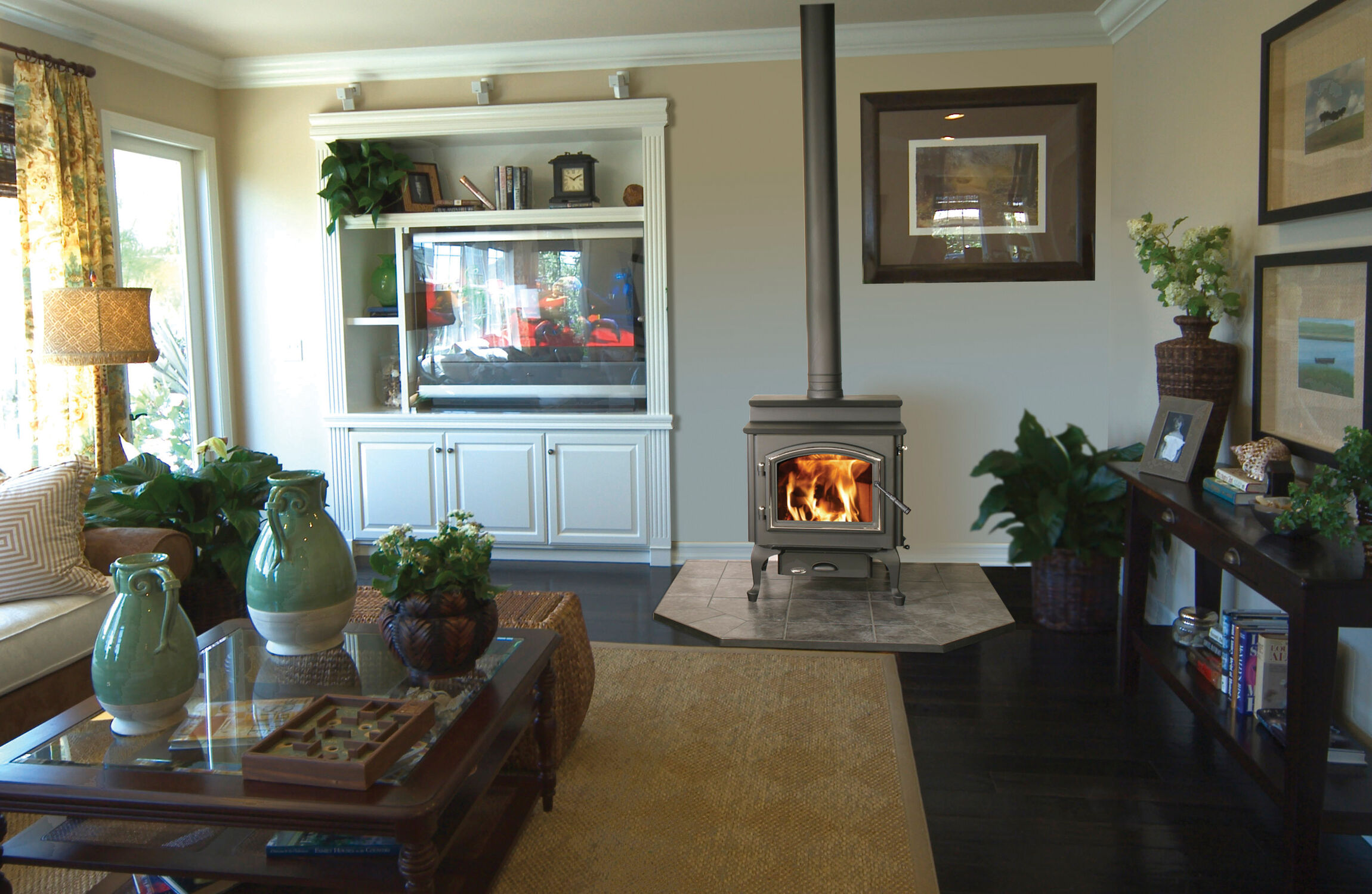 Quadra-Fire 4300 Step Top Wood Stove