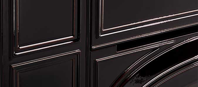 Vermont Castings Montpelier II Wood-Burning Insert In Majolica Brown Enamel