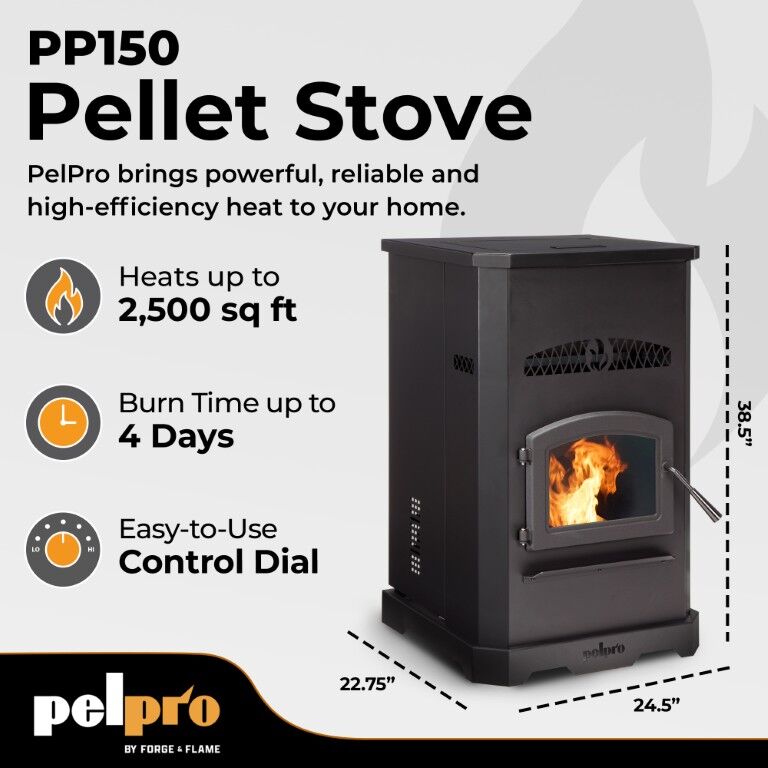 PelPro PP150 Pellet Stove