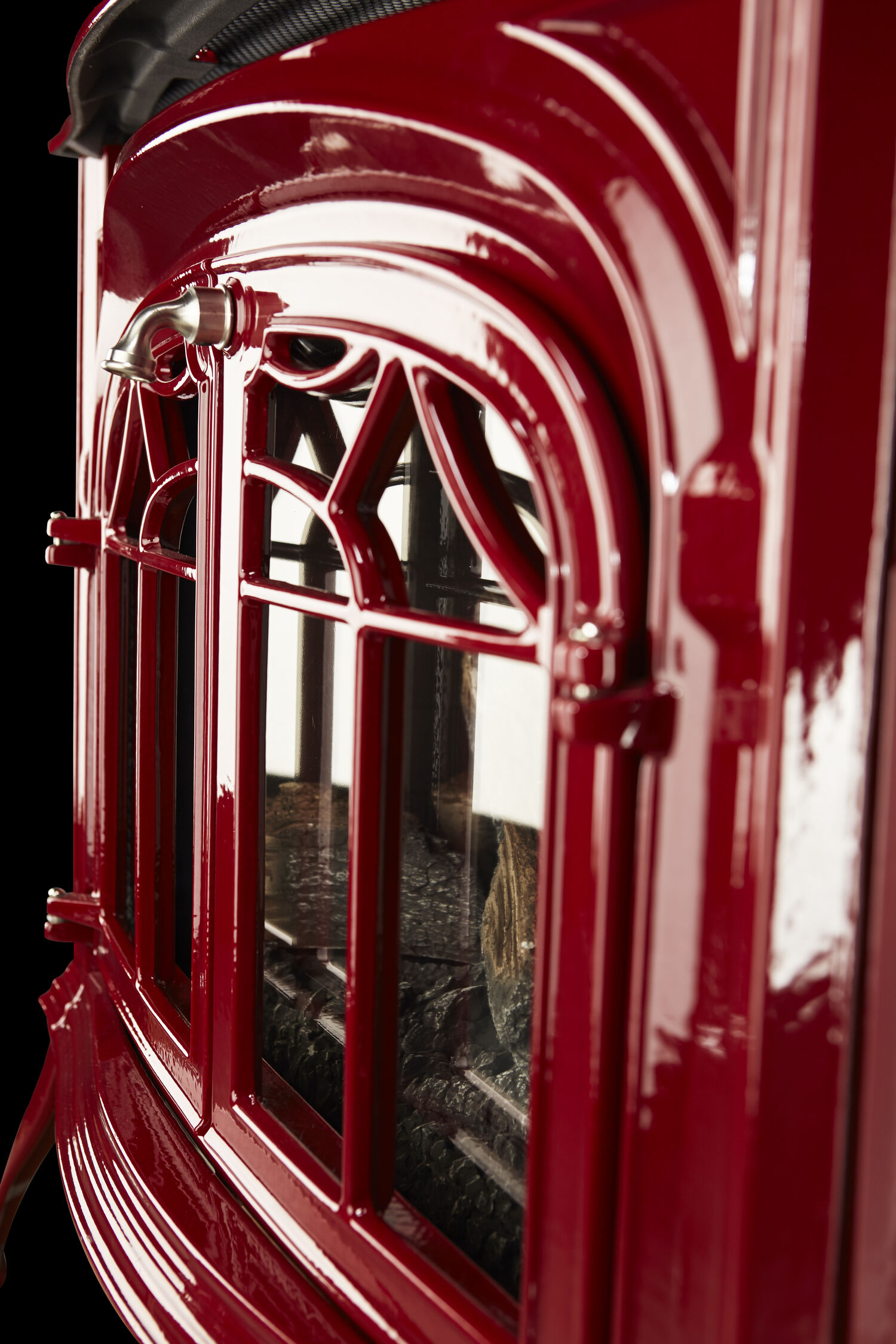 Vermont Castings Radiance Direct Vent Gas Stove In Classic Black