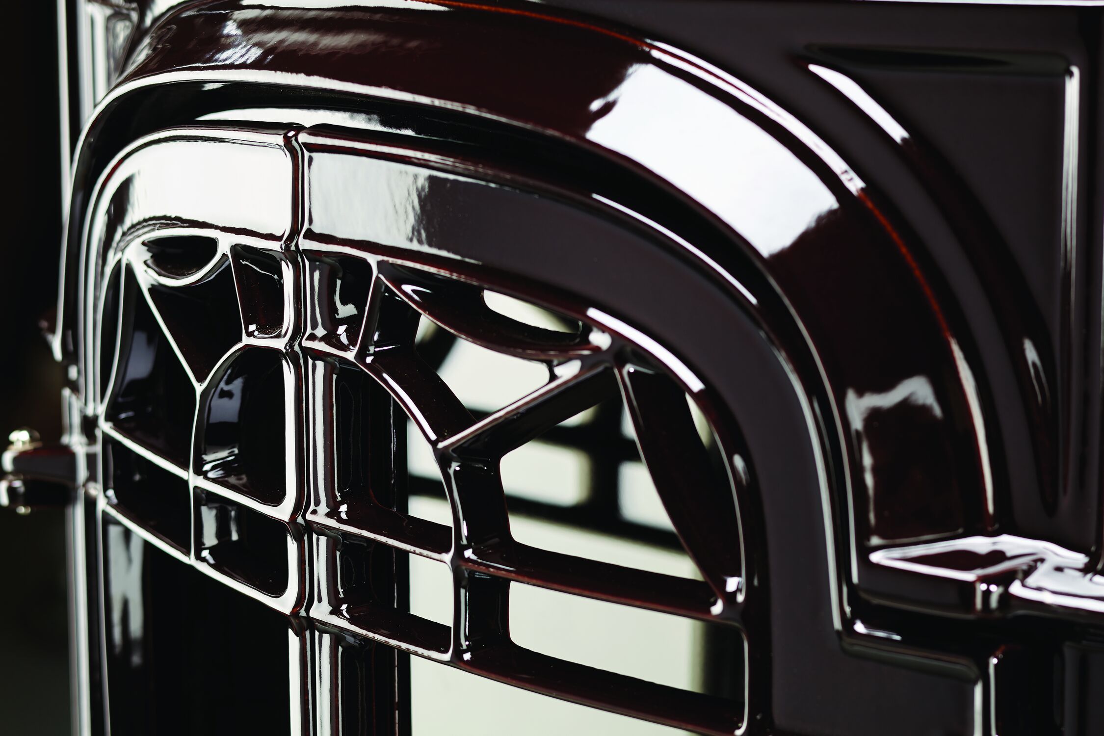 Vermont Castings Stardance Direct Vent Gas Stove In Majolica Brown Enamel