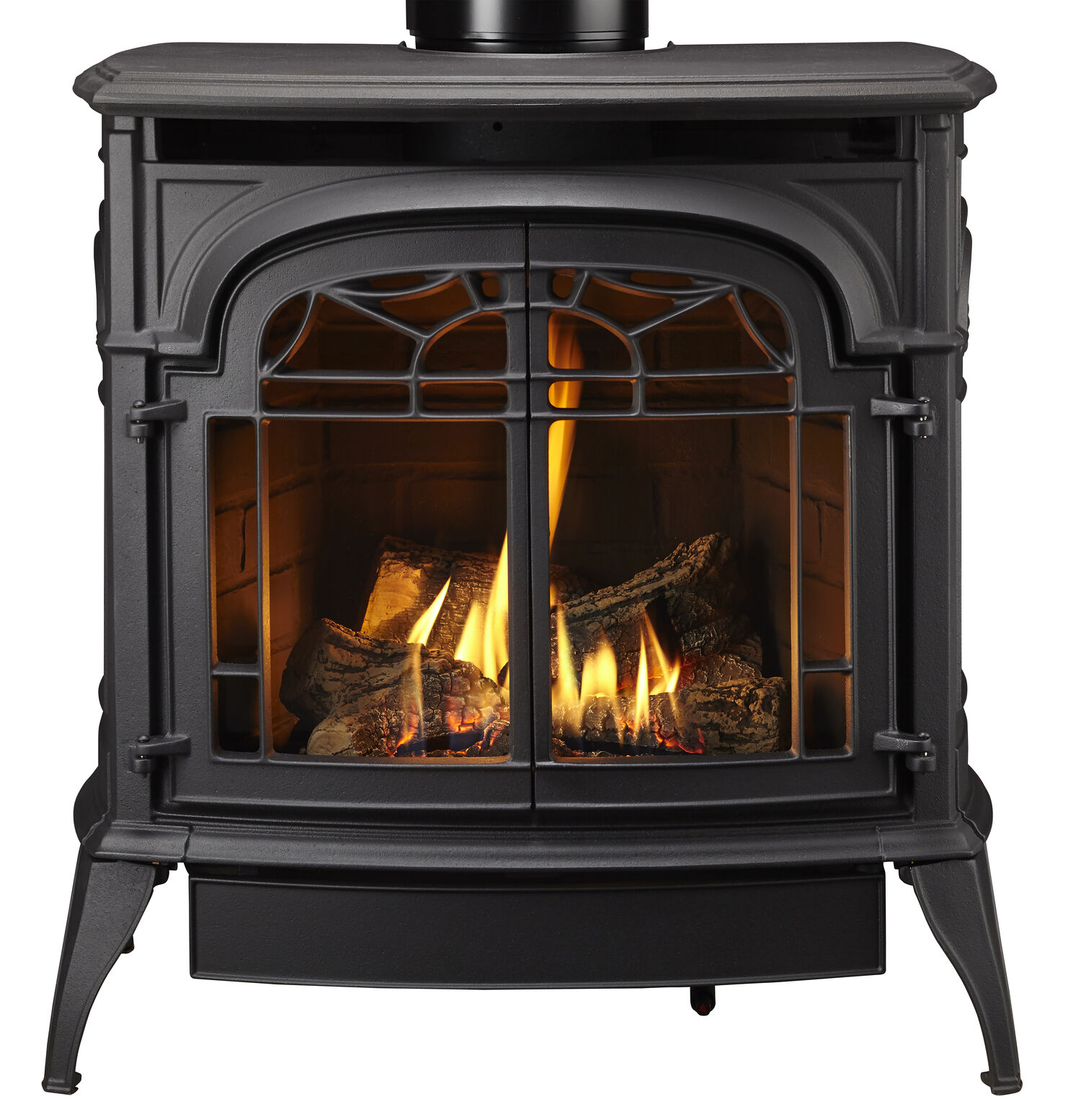 Vermont Castings Stardance Direct Vent Gas Stove In Classic Black