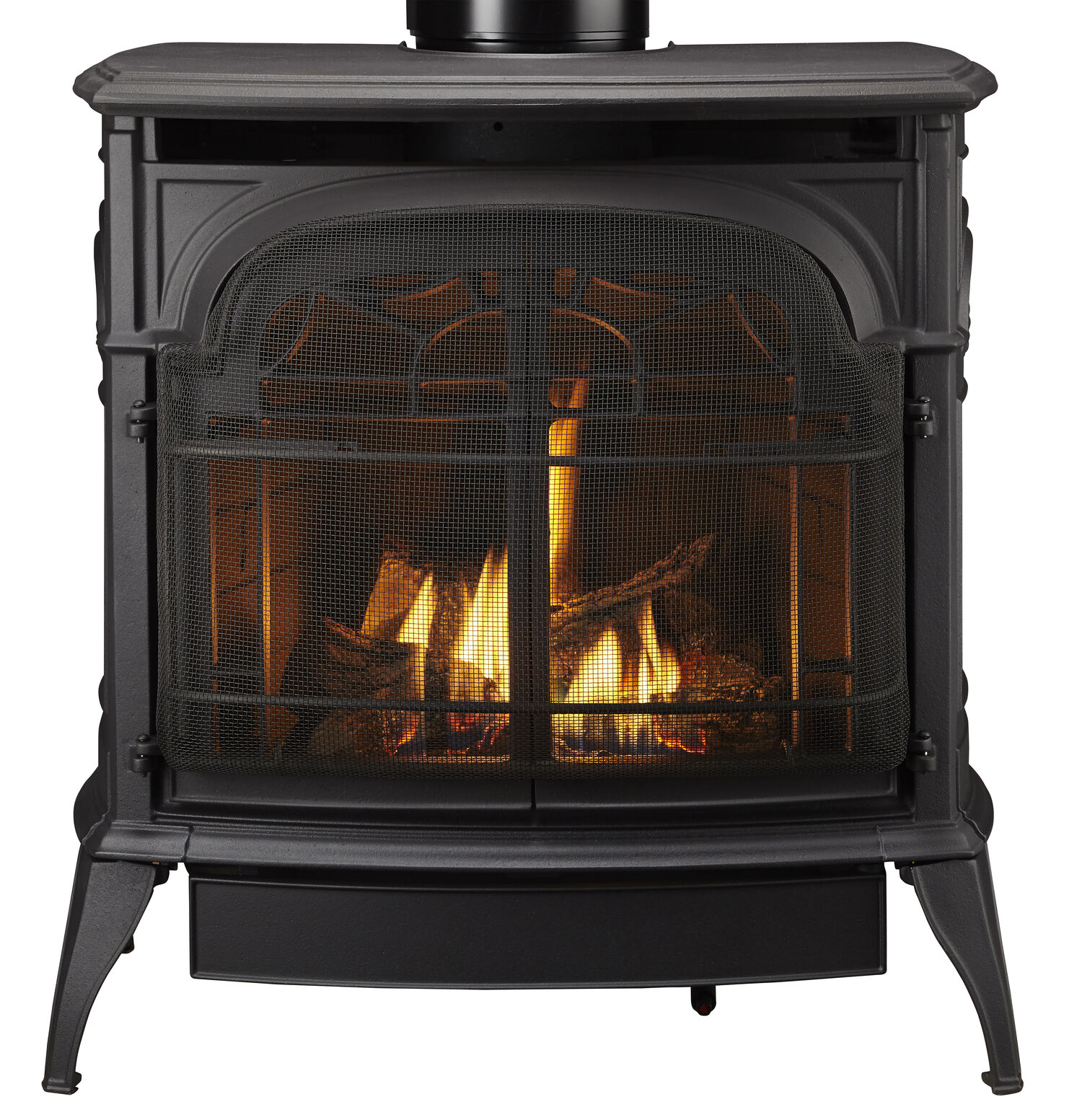 Vermont Castings Stardance Direct Vent Gas Stove In Classic Black