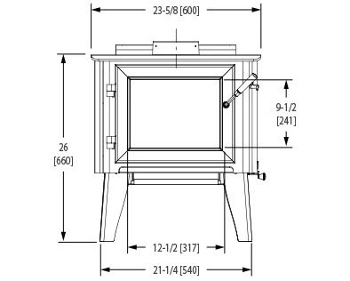 WoodPro 100 Wood Stove