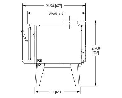 WoodPro 100 Wood Stove