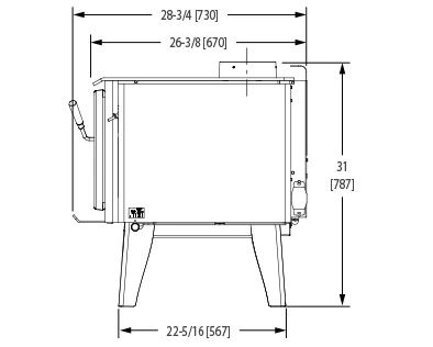 WoodPro 300 Wood Stove
