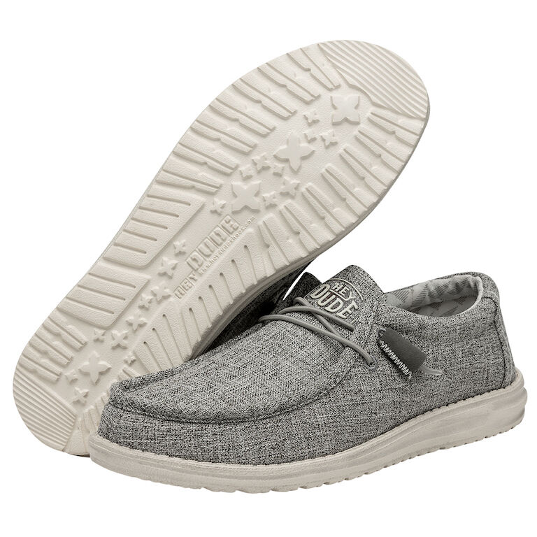 Hey Dude Men's Wally Linen Moc