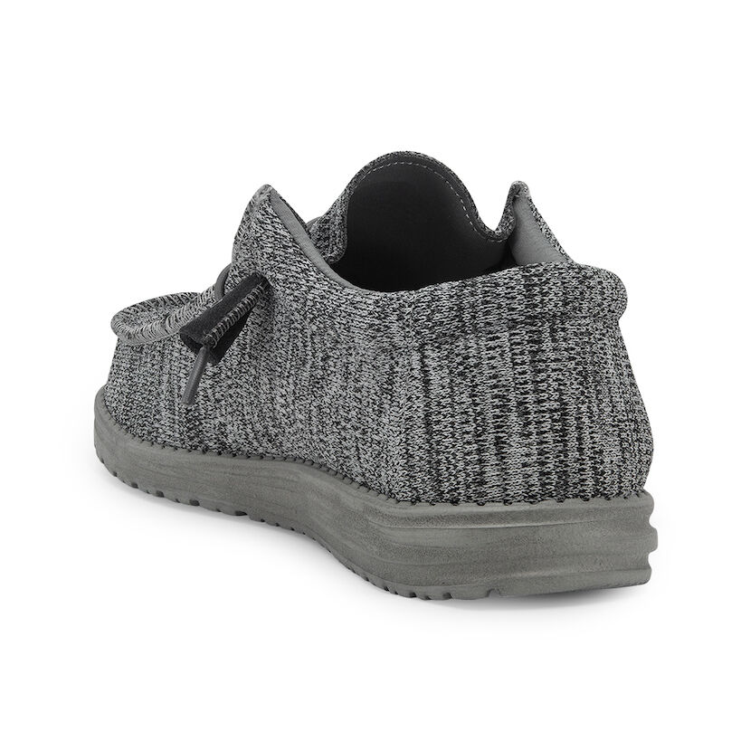 Men's Wally B Sox Moc in Grey 