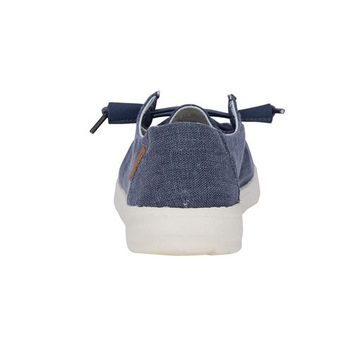 Women's Wendy Chambray Moc in Navy White