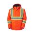Helly Hanson Workwear Men's Alta Hi-Vis Waterproof Shell Jacket CSA in Orange