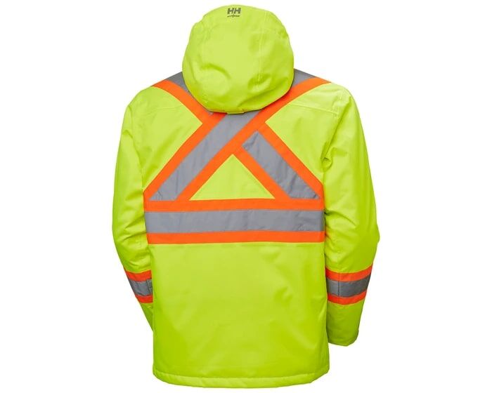 Helly Hansen Men's Alta Hi Vis Waterproof Insulated Winter Jacket CSA