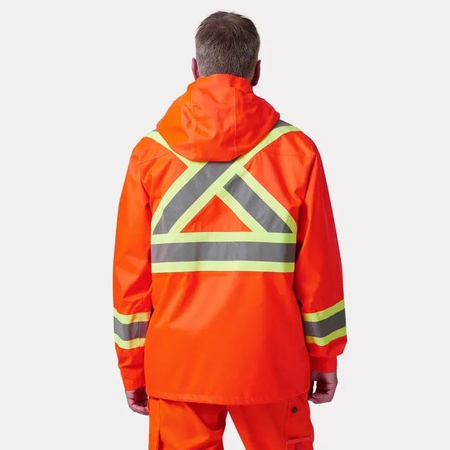 Helly Hansen Men's Alta Hi Vis Waterproof Shell Jacket CSA