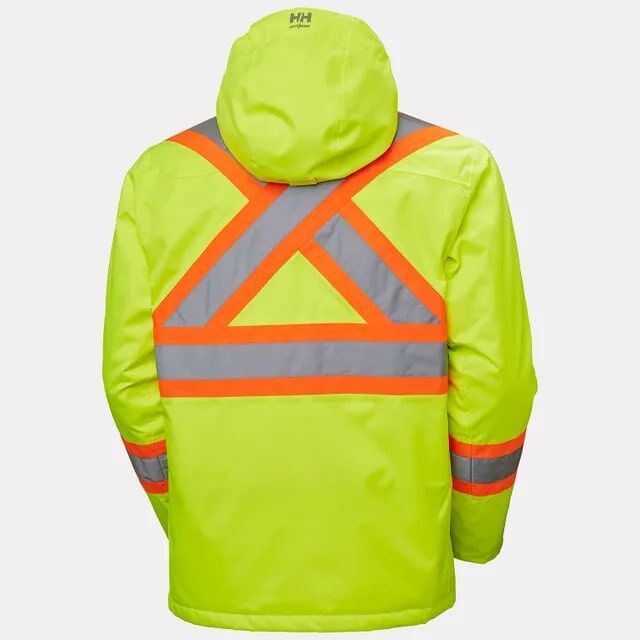 Helly Hansen Men's Alta Hi Vis Waterproof Insulated Winter Jacket CSA