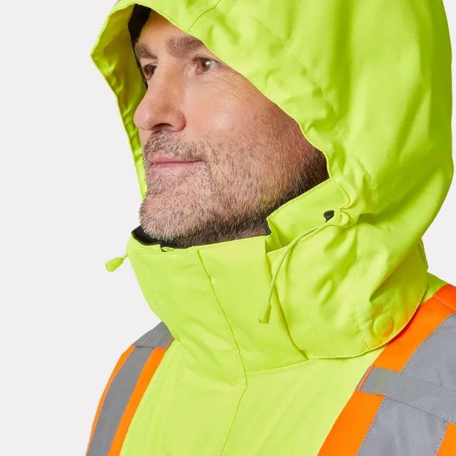 Helly Hansen Men's Alta Hi Vis Waterproof Insulated Winter Jacket CSA