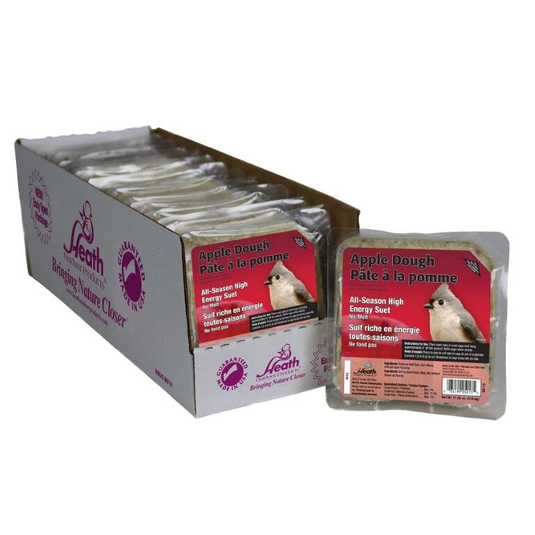 Heath Apple Dough Suet Cake, 11.25-Oz