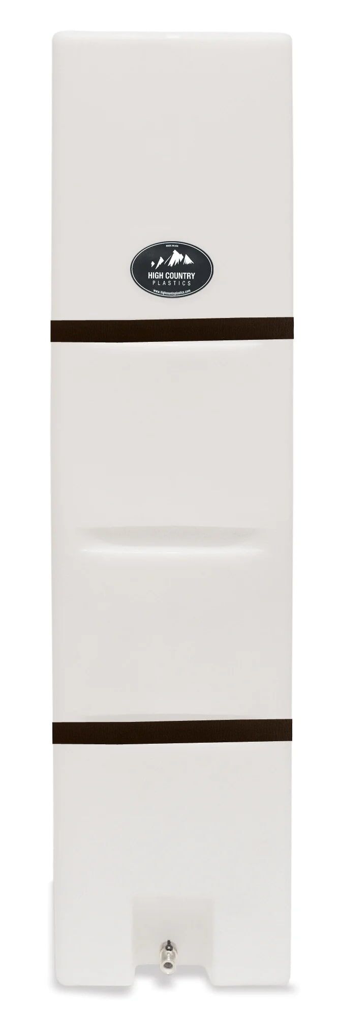 High Country Plastics Slant Load Water Caddy - 25 gal