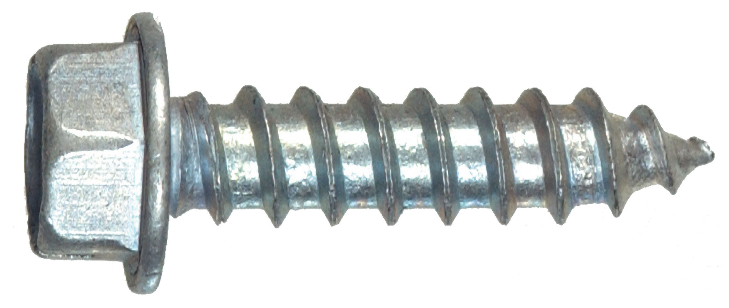 Hillman Zinc Slotted Hex Head Sheet Metal Screw, #12 x 1/2-In, 7-Pc