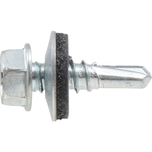 Hillman Project Center Washer Head Self Drilling Screws. #12-14 x 3/4-In, 1-Lb