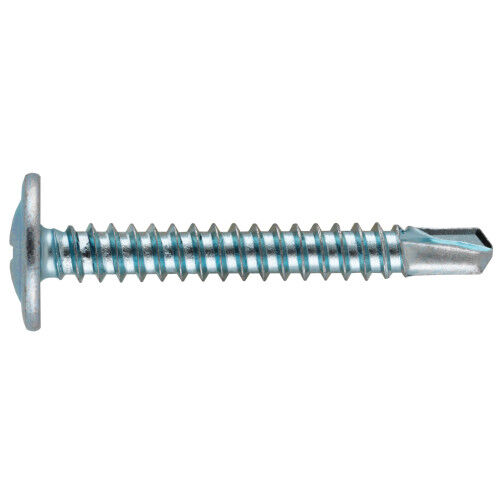 Hillman Project Center Truss Washer Head Self Drilling Lath Screws, #8 x 1-5/8-In, 125-Pk