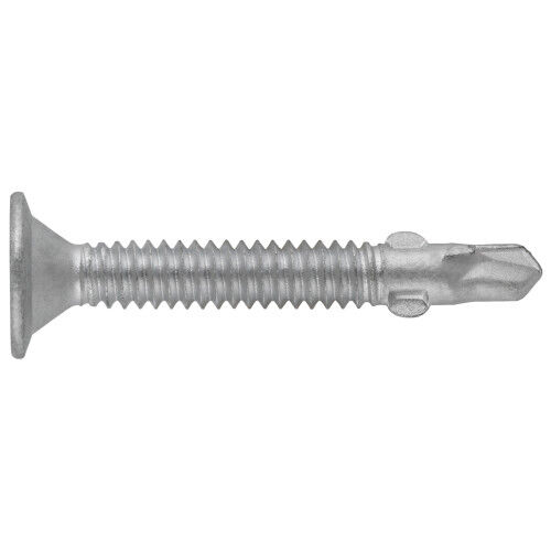 Hillman Project Center Wafer Head Phillips Self Drilling Screws, #10-24 X 1-7/16-In, 1-Lb Box