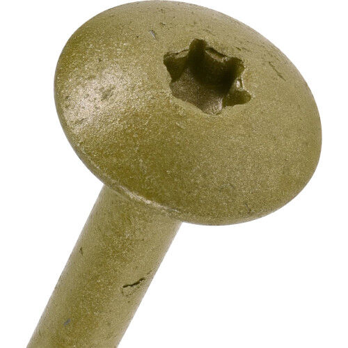 Hillman Power Pro Star Drive Construction Lag Screws, 3/8-In -16 X 8-In, 15-Pc