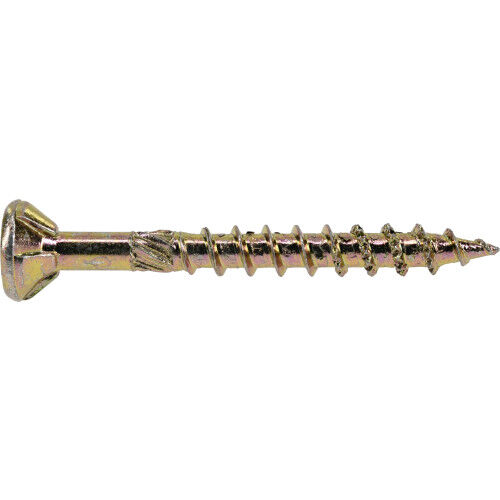 Hillman Power Pro Premium Interior Wood Screws, #8 X 1-1/2-In, 1-Lb Box
