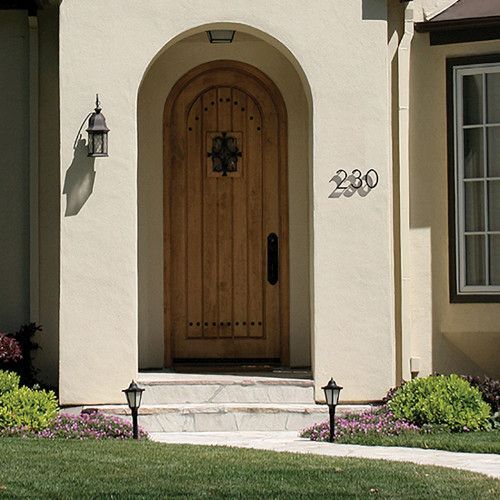 Hillman Distinctions Floating Mount Black House Number 3, 5-In