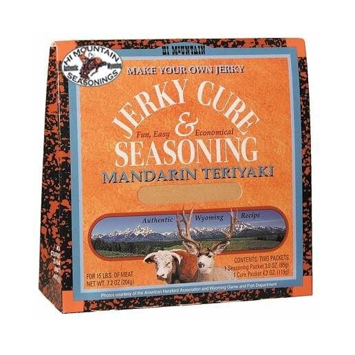 Hi Mountain Seasonings Mandarin Teriyaki Jerky Seasoning - 7.2 oz