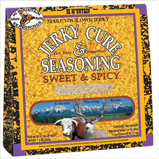 Hi Mountain Jerky Seasoning - Sweet And Spicy Blend - Make Your Own Jerky