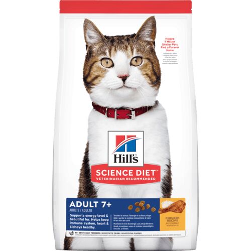 Hill's® Science Diet® Chicken Recipe Senior Dry Cat Food, 16-Lb