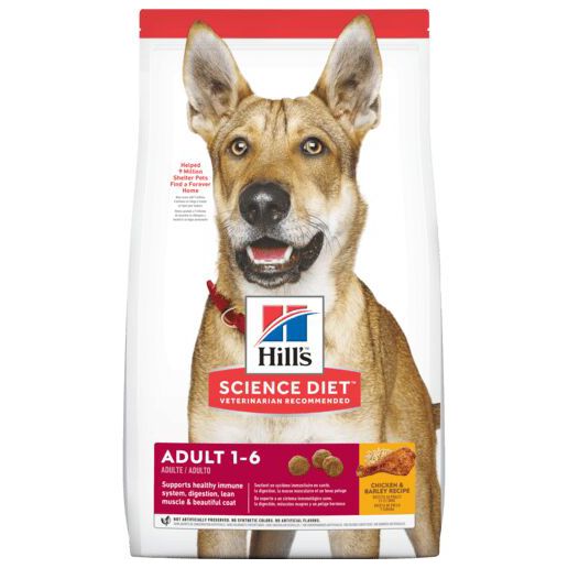 Hill's Science Diet Chicken Barley Adult Dry Dog Food, 35-Lb Bag