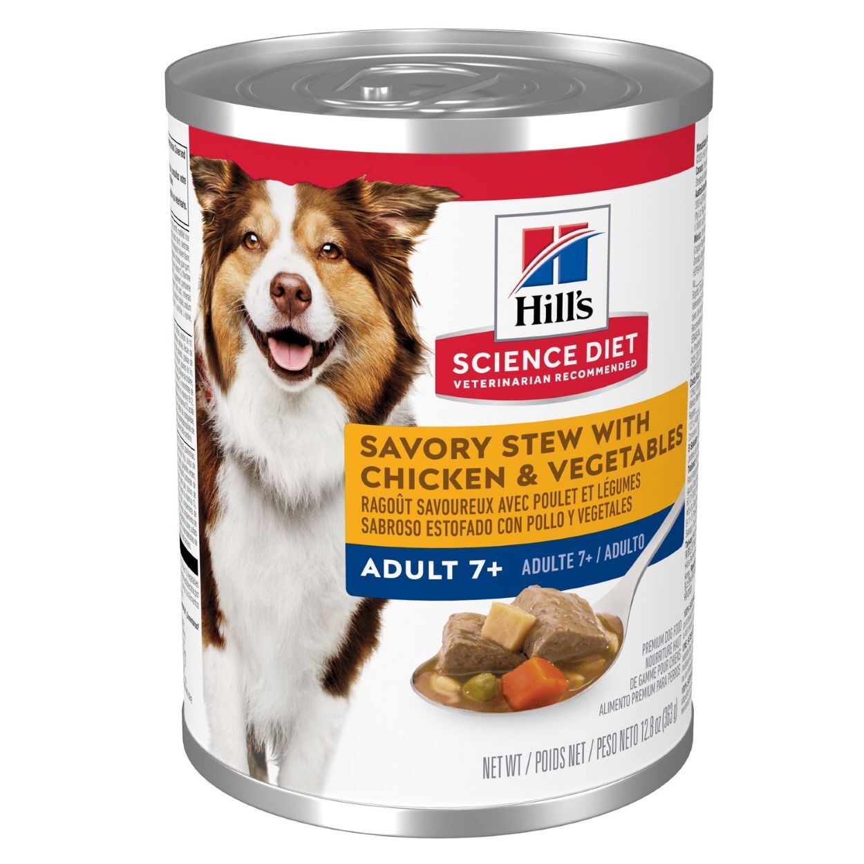 Hill's Science Diet Adult 7+ Savory Stew with Chicken & Vegetables Dog Food, 12.8-Oz