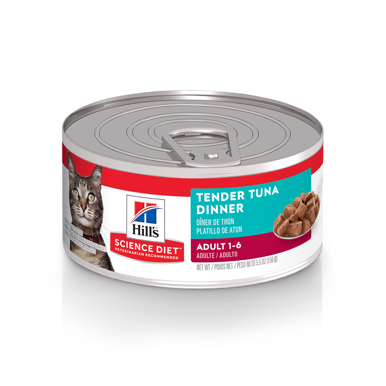 5.5oz Adult Feline Tuna Wet Cat Food