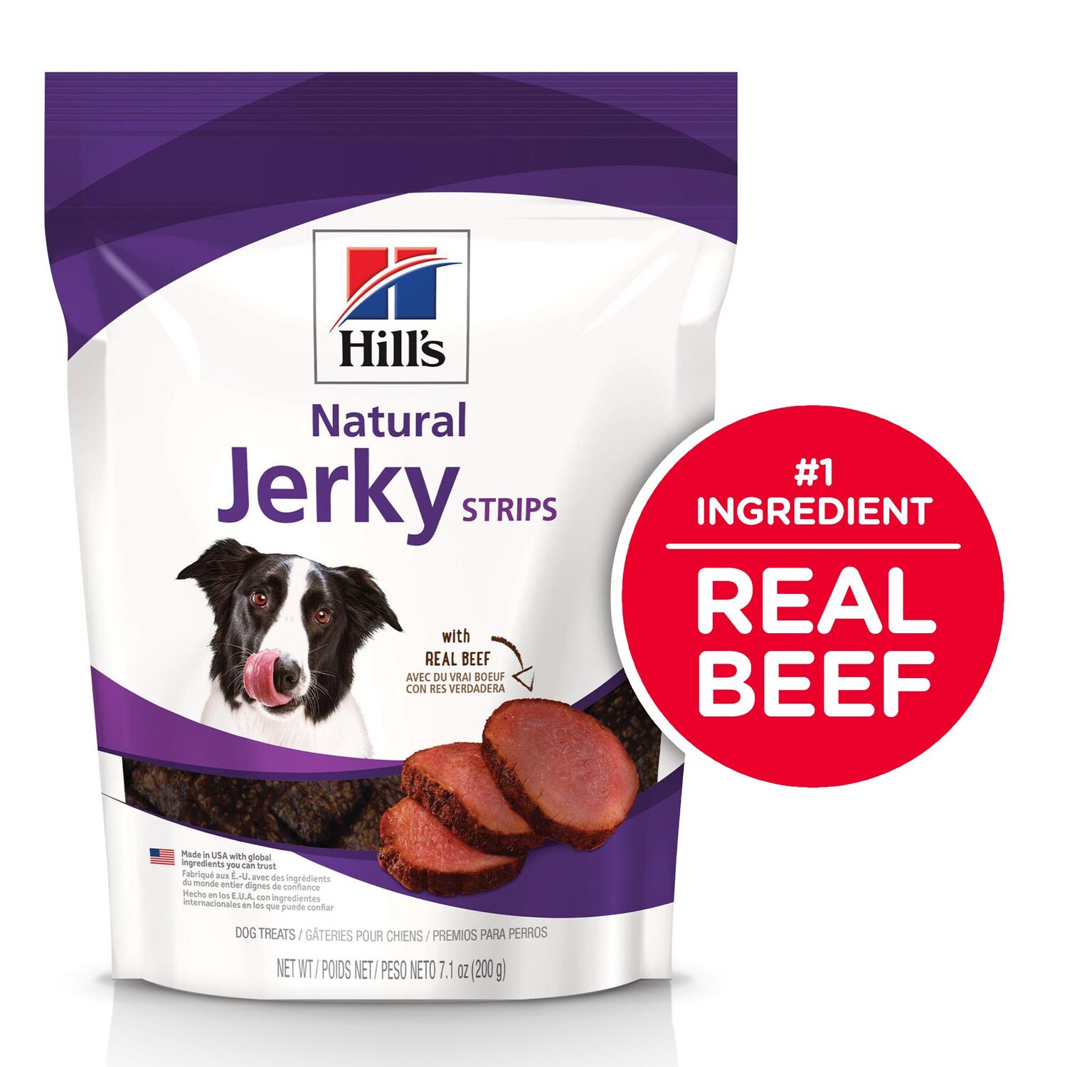 Hill's® Natural Jerky Strips with Real Beef Dog Treat, 7.1-Oz