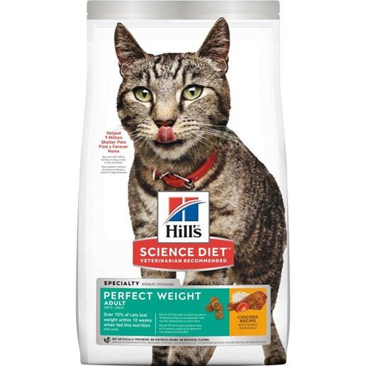 Hill's® Science Diet® Adult Perfect Weight Cat Food, 7-Lb
