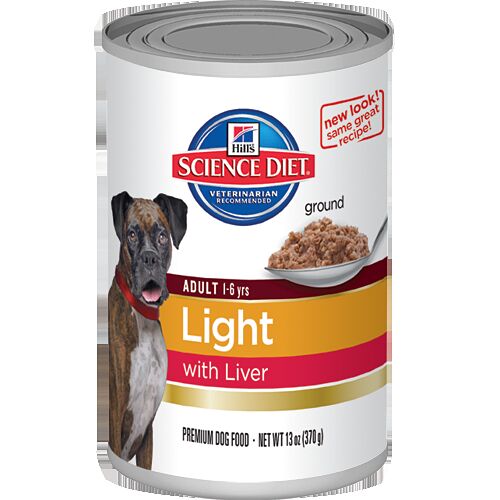 Hill's Science Diet Light Liver Recipe Adult Wet Dog Food, 13-Oz Can 