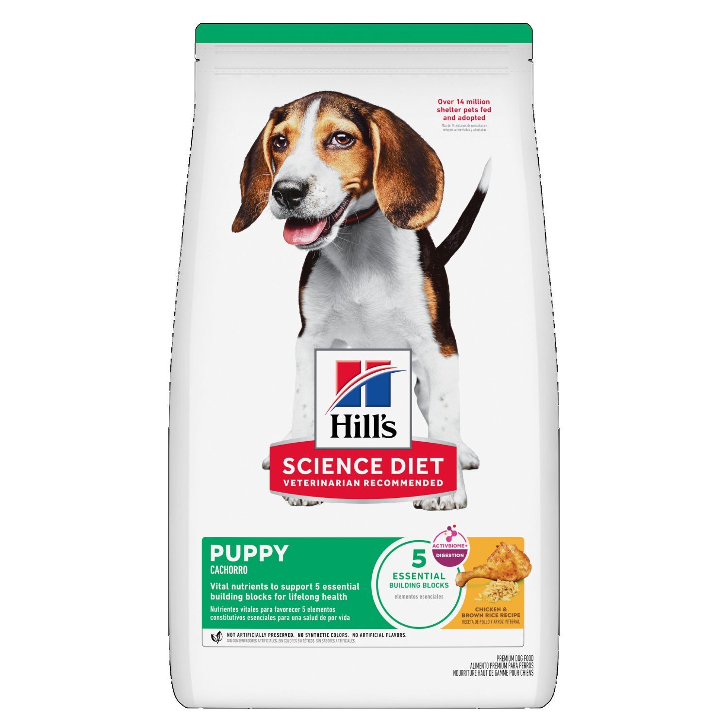 Hill's Science Diet Puppy Chicken & Brown Rice Recipe Dog Food, 4.5-Lb