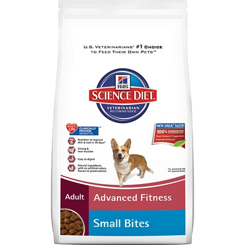 Hill's Science Diet Small Bites Chicken & Barley Adult Dry Dog Food, 5-Lb Bag 