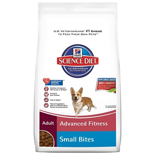 Hill's Science Diet Small Bites Chicken & Barley Adult Dry Dog Food, 5-Lb Bag 