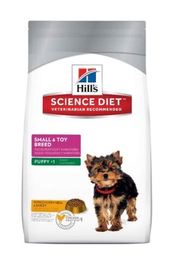 Hill s Science Diet Small Paws Chicken Barley Brown Rice Puppy Dry Dog Food 4.5 Lb Bag Dog Food Hill s Pet Nutrition CAL Ranch