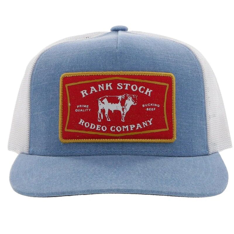 Hooey Men's Rank Stock Hat in Denim