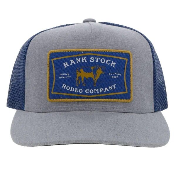 Hooey Men's Rank Stock Hat in Grey