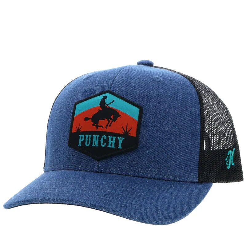 Hooey Men's Punchy Hat in Denim