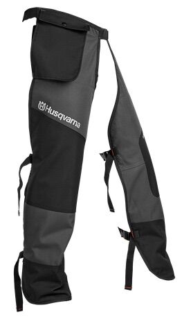 Husqvarna Lightweight Safety Apron Chaps - Dark Gray
