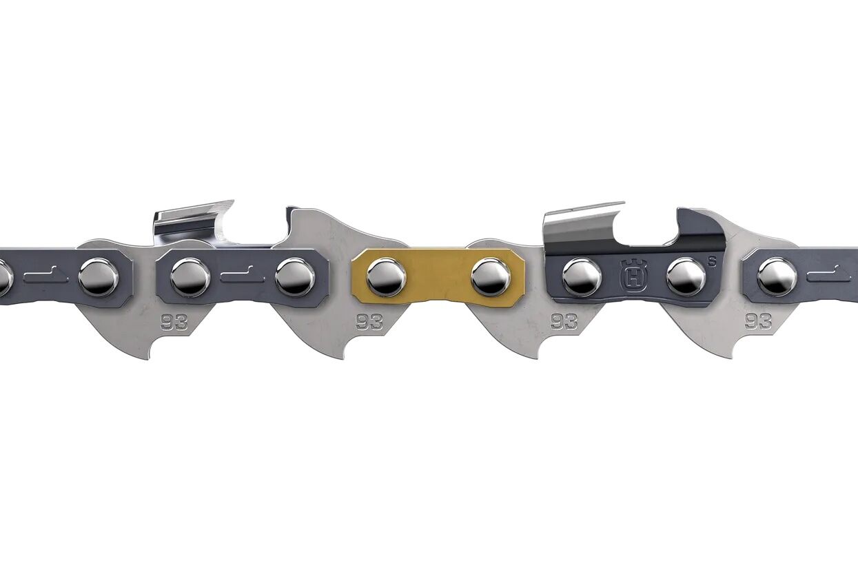 Husqvarna X-Cut S93G Semi-Chisel Saw Chain, 3/8 in. Mini Pitch, .050 in. Gauge, 52-DL, 14 in.