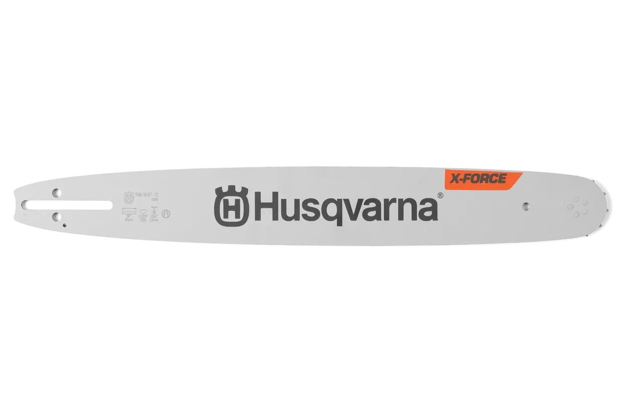 Husqvarna X-Force 18-In Chainsaw Bar, .325-In Pitch .050-In Gauge, 72 Drive Links
