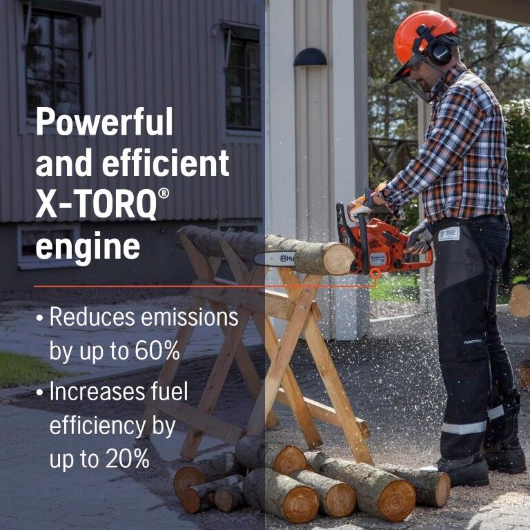 Husqvarna 120 Mark II 14-In 2-Cycle Gas Chainsaw