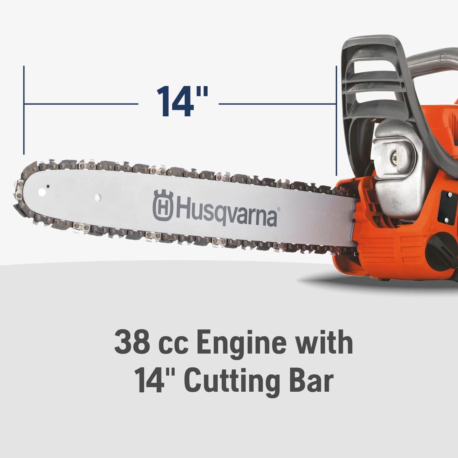 Husqvarna 120 Mark II 14-In 2-Cycle Gas Chainsaw
