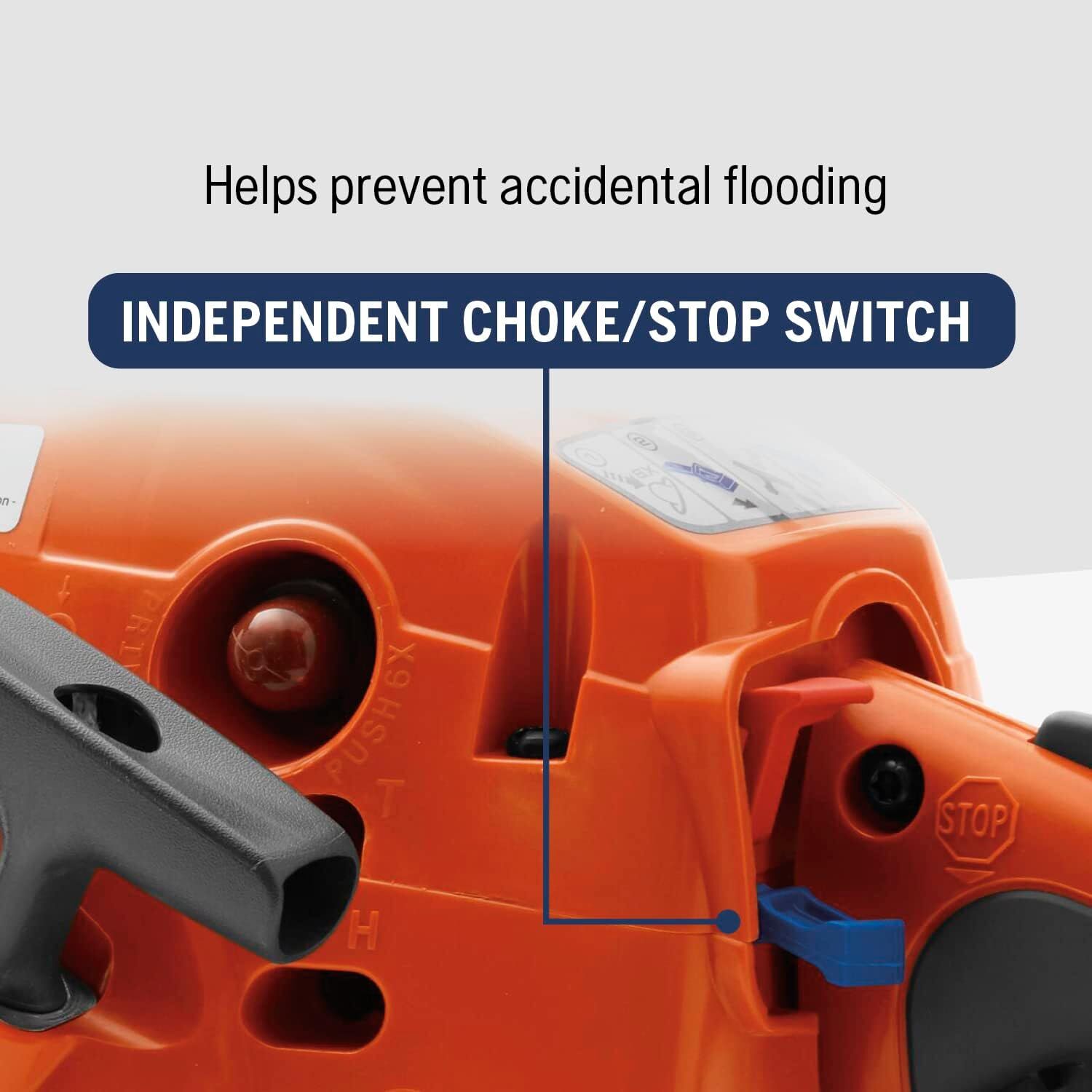 Husqvarna 120 Mark II 14-In 2-Cycle Gas Chainsaw